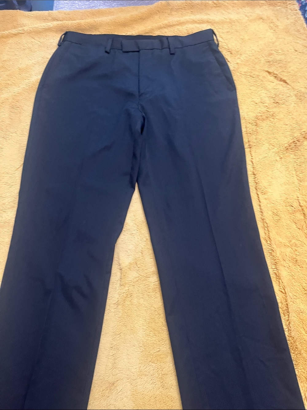 Louis Raphael Men's Dress Pants in Navy Blue
